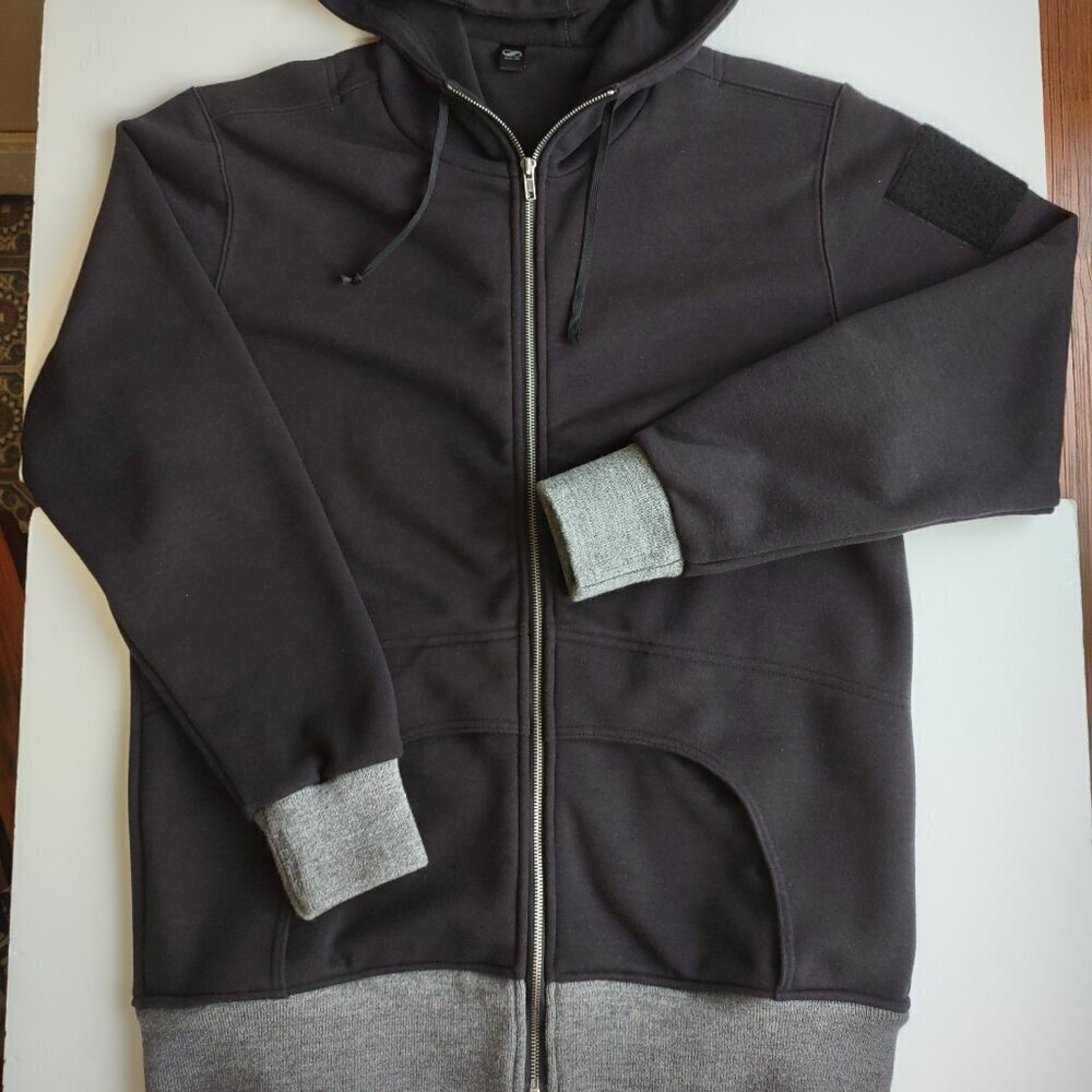 Endless Ammo Hoodie Jacket Full Zip Men's Large Utility Grunge Streetwear EUC - Picture 6 of 13